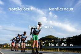 01.08.2024, Sandnes, Norway (NOR): Per Ingvar Tollehaug (NOR), Sondre Oestervold (NOR), Pierre Belingheri (FRA), (l-r) - BLINK24 Festival Cross-Country - Sandnes (NOR). www.nordicfocus.com. © Nordnes/NordicFocus. Every downloaded picture is fee-liable.