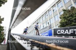 03.08.2024, Sandnes, Norway (NOR): Ragnar-Kristoffer Bragvin Andresen (NOR), Eskil Engdal (NOR), (l-r) - BLINK24 Festival Cross-Country - Sandnes (NOR). www.nordicfocus.com. © Manzoni/NordicFocus. Every downloaded picture is fee-liable.