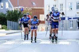 01.08.2024, Sandnes, Norway (NOR): Gabriel Winston Gledhill (GBR), Ireneu Esteve Altimiras (AND), (l-r) - BLINK24 Festival Cross-Country - Sandnes (NOR). www.nordicfocus.com. © Manzoni/NordicFocus. Every downloaded picture is fee-liable.