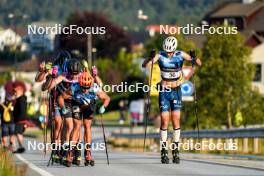 01.08.2024, Sandnes, Norway (NOR): Henrik Arntzen Joks (NOR), Ireneu Esteve Altimiras (AND), (l-r) - BLINK24 Festival Cross-Country - Sandnes (NOR). www.nordicfocus.com. © Nordnes/NordicFocus. Every downloaded picture is fee-liable.