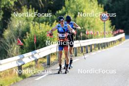 01.08.2024, Sandnes, Norway (NOR): Mattis Basille (FRA) - BLINK24 Festival Cross-Country - Sandnes (NOR). www.nordicfocus.com. © Manzoni/NordicFocus. Every downloaded picture is fee-liable.