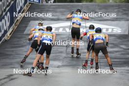 03.08.2024, Sandnes, Norway (NOR): Ragnar-Kristoffer Bragvin Andresen (NOR), Nikolai Elde Holmboe (NOR), (l-r) - BLINK24 Festival Cross-Country - Sandnes (NOR). www.nordicfocus.com. © Manzoni/NordicFocus. Every downloaded picture is fee-liable.