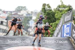 03.08.2024, Sandnes, Norway (NOR): Nadine Faehndrich (SUI), Eve Ondine Duchaufour (FRA), (l-r) - BLINK24 Festival Cross-Country - Sandnes (NOR). www.nordicfocus.com. © Manzoni/NordicFocus. Every downloaded picture is fee-liable.