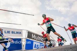 02.08.2024, Sandnes, Norway (NOR): Lucas  Chanavat (FRA) - BLINK24 Festival Cross-Country - Sandnes (NOR). www.nordicfocus.com. © Nordnes/NordicFocus. Every downloaded picture is fee-liable.