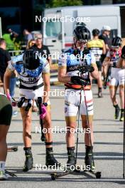 01.08.2024, Sandnes, Norway (NOR): Vebjoern Moen (NOR), Eirik Sverdrup Augdal (NOR), (l-r) - BLINK24 Festival Cross-Country - Sandnes (NOR). www.nordicfocus.com. © Nordnes/NordicFocus. Every downloaded picture is fee-liable.