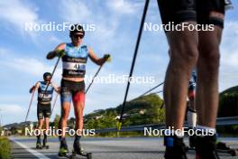 01.08.2024, Sandnes, Norway (NOR): Luc Primet (FRA), Sabin Coupat (FRA), (l-r) - BLINK24 Festival Cross-Country - Sandnes (NOR). www.nordicfocus.com. © Nordnes/NordicFocus. Every downloaded picture is fee-liable.