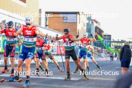 02.08.2024, Sandnes, Norway (NOR): Petter  Northug (NOR) - BLINK24 Festival Cross-Country - Sandnes (NOR). www.nordicfocus.com. © Manzoni/NordicFocus. Every downloaded picture is fee-liable.