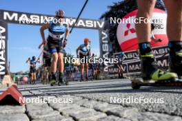 01.08.2024, Sandnes, Norway (NOR): Ivar Nistad (NOR), Henning Saug Lie (NOR), (l-r) - BLINK24 Festival Cross-Country - Sandnes (NOR). www.nordicfocus.com. © Nordnes/NordicFocus. Every downloaded picture is fee-liable.