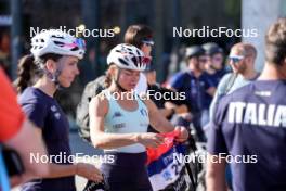 01.08.2024, Sandnes, Norway (NOR): Caterina Ganz (ITA), Francesca Franchi (ITA), (l-r) - BLINK24 Festival Cross-Country - Sandnes (NOR). www.nordicfocus.com. © Nordnes/NordicFocus. Every downloaded picture is fee-liable.