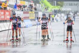 03.08.2024, Sandnes, Norway (NOR): Lotta Udnes Weng (NOR), Katarina Janatova (CZE), Lena Quintin (FRA), Helene Marie Fossesholm (NOR), (l-r) - BLINK24 Festival Cross-Country - Sandnes (NOR). www.nordicfocus.com. © Manzoni/NordicFocus. Every downloaded picture is fee-liable.