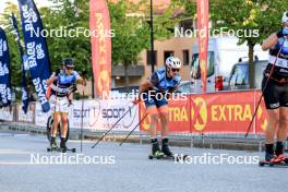 01.08.2024, Sandnes, Norway (NOR): Axel Jutterstroem (SWE), Max Novak (SWE), (l-r) - BLINK24 Festival Cross-Country - Sandnes (NOR). www.nordicfocus.com. © Manzoni/NordicFocus. Every downloaded picture is fee-liable.