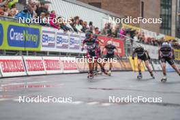 03.08.2024, Sandnes, Norway (NOR): Lotta Udnes Weng (NOR), Caterina Ganz (ITA), Nadine Faehndrich (SUI), Lena Quintin (FRA), (l-r) - BLINK24 Festival Cross-Country - Sandnes (NOR). www.nordicfocus.com. © Nordnes/NordicFocus. Every downloaded picture is fee-liable.