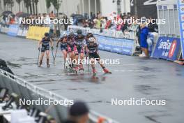 03.08.2024, Sandnes, Norway (NOR): Julie Myhre (NOR), Mathilde Skjaerdalen Myhrvold (NOR), Helene Marie Fossesholm (NOR), (l-r) - BLINK24 Festival Cross-Country - Sandnes (NOR). www.nordicfocus.com. © Manzoni/NordicFocus. Every downloaded picture is fee-liable.