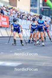 02.08.2024, Sandnes, Norway (NOR): Katharina Brudermann (AUT), Synnoeve Austera (NOR), (l-r) - BLINK24 Festival Cross-Country - Sandnes (NOR). www.nordicfocus.com. © Manzoni/NordicFocus. Every downloaded picture is fee-liable.