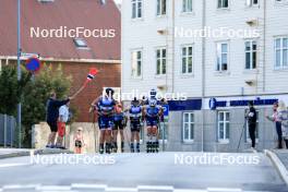 01.08.2024, Sandnes, Norway (NOR): Gabriel Winston Gledhill (GBR), Julien Arnaud (FRA), Ireneu Esteve Altimiras (AND), (l-r) - BLINK24 Festival Cross-Country - Sandnes (NOR). www.nordicfocus.com. © Manzoni/NordicFocus. Every downloaded picture is fee-liable.