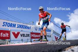 02.08.2024, Sandnes, Norway (NOR): Gabriel Winston Gledhill (GBR), Davide Graz (ITA), (l-r) - BLINK24 Festival Cross-Country - Sandnes (NOR). www.nordicfocus.com. © Nordnes/NordicFocus. Every downloaded picture is fee-liable.