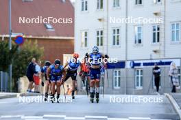 01.08.2024, Sandnes, Norway (NOR): Gabriel Winston Gledhill (GBR), Ireneu Esteve Altimiras (AND), (l-r) - BLINK24 Festival Cross-Country - Sandnes (NOR). www.nordicfocus.com. © Manzoni/NordicFocus. Every downloaded picture is fee-liable.