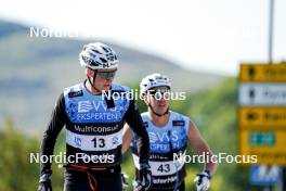 01.08.2024, Sandnes, Norway (NOR): Karl Alvar Myhlback (SWE) - BLINK24 Festival Cross-Country - Sandnes (NOR). www.nordicfocus.com. © Nordnes/NordicFocus. Every downloaded picture is fee-liable.