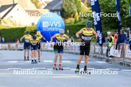 01.08.2024, Sandnes, Norway (NOR): Olav Boeylestad-Landa (NOR), Tov Roeysland (NOR), (l-r) - BLINK24 Festival Cross-Country - Sandnes (NOR). www.nordicfocus.com. © Manzoni/NordicFocus. Every downloaded picture is fee-liable.