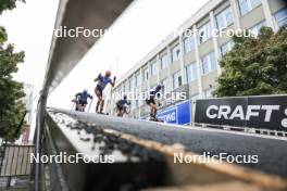 03.08.2024, Sandnes, Norway (NOR): Sivert Wiig (NOR), Harald Amundsen Oestberg (NOR), Sondre Oestervold (NOR), Einar Hedegart (NOR), (l-r) - BLINK24 Festival Cross-Country - Sandnes (NOR). www.nordicfocus.com. © Manzoni/NordicFocus. Every downloaded picture is fee-liable.