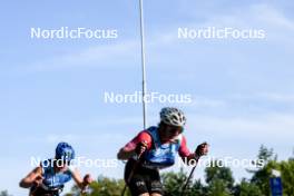 01.08.2024, Sandnes, Norway (NOR): Lars Olav Aspheim Kasa (NOR), Lennie Vincent (FRA), (l-r) - BLINK24 Festival Cross-Country - Sandnes (NOR). www.nordicfocus.com. © Nordnes/NordicFocus. Every downloaded picture is fee-liable.