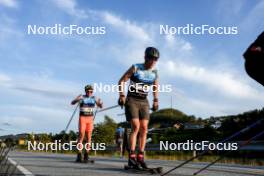 01.08.2024, Sandnes, Norway (NOR): Per Ingvar Tollehaug (NOR), Sondre Oestervold (NOR), (l-r) - BLINK24 Festival Cross-Country - Sandnes (NOR). www.nordicfocus.com. © Nordnes/NordicFocus. Every downloaded picture is fee-liable.