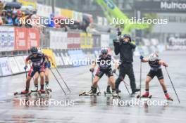 03.08.2024, Sandnes, Norway (NOR): Lotta Udnes Weng (NOR), Lena Quintin (FRA), Helene Marie Fossesholm (NOR), (l-r) - BLINK24 Festival Cross-Country - Sandnes (NOR). www.nordicfocus.com. © Manzoni/NordicFocus. Every downloaded picture is fee-liable.