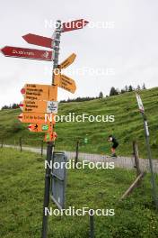 21.06.2024, Les Diablerets, Switzerland (SUI): Valerio Grond (SUI) - Cross-Country summer training, Les Diablerets (SUI). www.nordicfocus.com. © Manzoni/NordicFocus. Every downloaded picture is fee-liable.