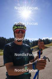 23.07.2024, Premanon, France (FRA): Clement Parisse (FRA) - Cross-Country summer training, Premanon (FRA). www.nordicfocus.com. © Manzoni/NordicFocus. Every downloaded picture is fee-liable.