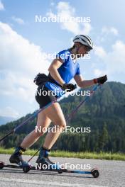 10.07.2024, Lavaze, Italy (ITA): Nadine Faehndrich (SUI) - Cross-Country summer training, Lavaze (ITA). www.nordicfocus.com. © Vanzetta/NordicFocus. Every downloaded picture is fee-liable.