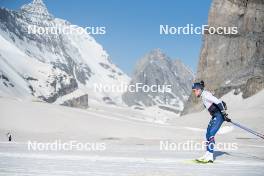 19.06.2024, Tignes, France (FRA): Léna Quintin (FRA) - Cross-Country summer training, Tignes (FRA). www.nordicfocus.com. © Authamayou/NordicFocus. Every downloaded picture is fee-liable.