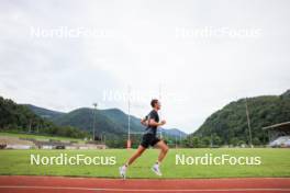 03.07.2024, Saint-Claude, France (FRA): Candide Pralong (SUI), Team Nordic Experience - Cross-Country summer training, Sainte-Claude (FRA). www.nordicfocus.com. © Manzoni/NordicFocus. Every downloaded picture is fee-liable.