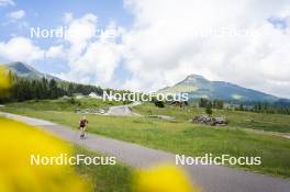 09.07.2024, Lavaze, Italy (ITA): Nadine Faehndrich (SUI) - Cross-Country summer training, Lavaze (ITA). www.nordicfocus.com. © Vanzetta/NordicFocus. Every downloaded picture is fee-liable.