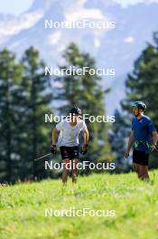 15.08.2024, Ulrichen, Switzerland (SUI): Friedrich Moch (GER) - Cross-Country summer training, Ulrichen (SUI). www.nordicfocus.com. © Manzoni/NordicFocus. Every downloaded picture is fee-liable.