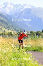 15.08.2024, Ulrichen, Switzerland (SUI): Albert Kuchler (GER) - Cross-Country summer training, Ulrichen (SUI). www.nordicfocus.com. © Manzoni/NordicFocus. Every downloaded picture is fee-liable.