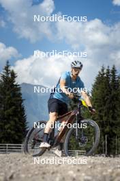 09.07.2024, Lavaze, Italy (ITA): Cyril Faehndrich (SUI) - Cross-Country summer training, Lavaze (ITA). www.nordicfocus.com. © Vanzetta/NordicFocus. Every downloaded picture is fee-liable.