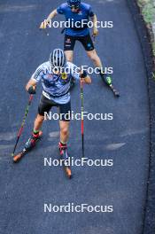 14.08.2024, Ulrichen, Switzerland (SUI): Lucas Boegl (GER) - Cross-Country summer training, Ulrichen (SUI). www.nordicfocus.com. © Manzoni/NordicFocus. Every downloaded picture is fee-liable.