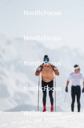 19.06.2024, Tignes, France (FRA): Maelle Veyre (FRA) - Cross-Country summer training, Tignes (FRA). www.nordicfocus.com. © Authamayou/NordicFocus. Every downloaded picture is fee-liable.