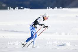 14.10.2024, Ramsau am Dachstein, Austria (AUT): Anne Kylloenen (FIN) - Cross-Country summer training, Dachsteinglacier, Ramsau am Dachstein (AUT). www.nordicfocus.com. © Manzoni/NordicFocus. Every downloaded picture is fee-liable.