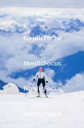 22.06.2024, Les Diablerets, Switzerland (SUI): Marina Kaelin (SUI) - Cross-Country summer training on the Glacier 3000, Les Diablerets (SUI). www.nordicfocus.com. © Manzoni/NordicFocus. Every downloaded picture is fee-liable.