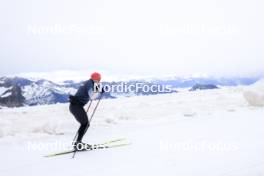 22.06.2024, Les Diablerets, Switzerland (SUI): Janik Riebli (SUI) - Cross-Country summer training on the Glacier 3000, Les Diablerets (SUI). www.nordicfocus.com. © Manzoni/NordicFocus. Every downloaded picture is fee-liable.