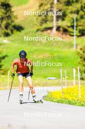 04.06.2024, Lenzerheide, Switzerland (SUI): Giuliana Werro (SUI) - Cross-Country training, Lenzerheide (SUI). www.nordicfocus.com. © Manzoni/NordicFocus. Every downloaded picture is fee-liable.