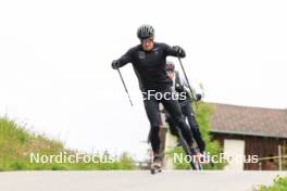 28.05.2024, Lenzerheide, Switzerland (SUI): Jason Rueesch (SUI) - Cross-Country training, Lenzerheide (SUI). www.nordicfocus.com. © Manzoni/NordicFocus. Every downloaded picture is fee-liable.