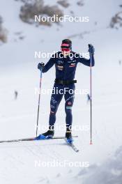 14.10.2024, Ramsau am Dachstein, Austria (AUT): Simone Dapra (ITA) - Cross-Country summer training, Dachsteinglacier, Ramsau am Dachstein (AUT). www.nordicfocus.com. © Manzoni/NordicFocus. Every downloaded picture is fee-liable.