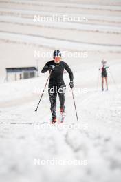 19.06.2024, Tignes, France (FRA): Juliette Ducordeau (FRA) - Cross-Country summer training, Tignes (FRA). www.nordicfocus.com. © Authamayou/NordicFocus. Every downloaded picture is fee-liable.