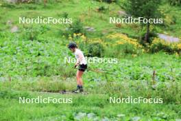 14.08.2024, Ulrichen, Switzerland (SUI): Katharina Hennig (GER) - Cross-Country summer training, Ulrichen (SUI). www.nordicfocus.com. © Manzoni/NordicFocus. Every downloaded picture is fee-liable.