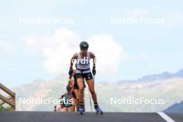 15.08.2024, Ulrichen, Switzerland (SUI): Laura Gimmler (GER) - Cross-Country summer training, Ulrichen (SUI). www.nordicfocus.com. © Manzoni/NordicFocus. Every downloaded picture is fee-liable.