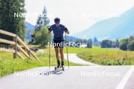 14.08.2024, Ulrichen, Switzerland (SUI): Friedrich Moch (GER) - Cross-Country summer training, Ulrichen (SUI). www.nordicfocus.com. © Manzoni/NordicFocus. Every downloaded picture is fee-liable.