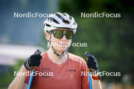 09.07.2024, Lavaze, Italy (ITA): Nadine Faehndrich (SUI) - Cross-Country summer training, Lavaze (ITA). www.nordicfocus.com. © Vanzetta/NordicFocus. Every downloaded picture is fee-liable.