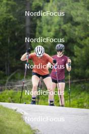 09.07.2024, Lavaze, Italy (ITA): Nadine Faehndrich (SUI) - Cross-Country summer training, Lavaze (ITA). www.nordicfocus.com. © Vanzetta/NordicFocus. Every downloaded picture is fee-liable.